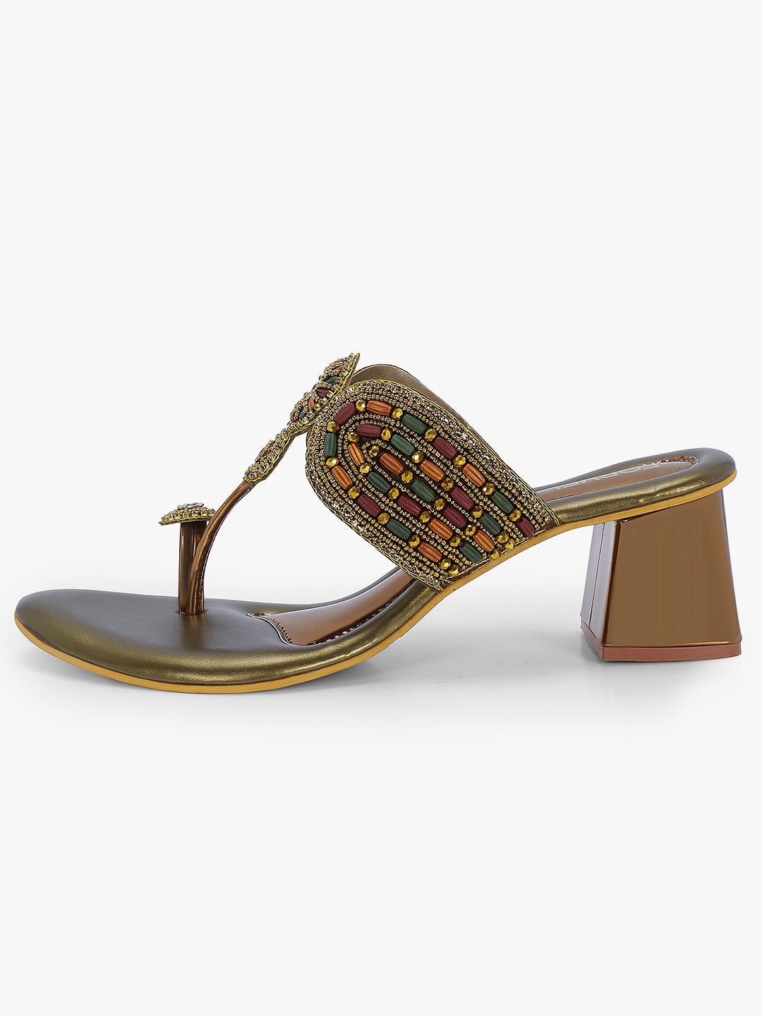 FORVELA Khoobsurat Women Ethnic Heel Sandal